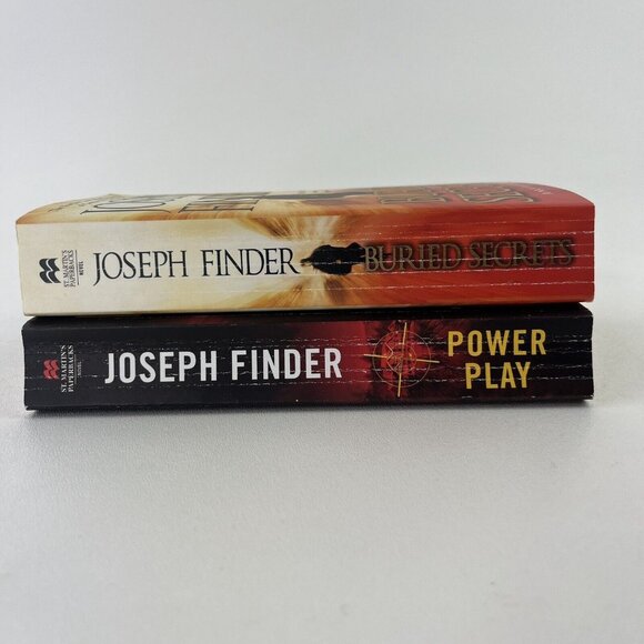 Lot of 2 Joseph Finder Novels Paperback Variety Suspense Books Mixed Lot - Picture 2 of 7